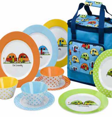 caravan shop melamine